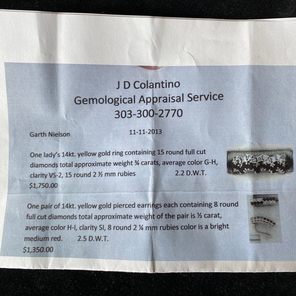 Ruby Earrings - image 7